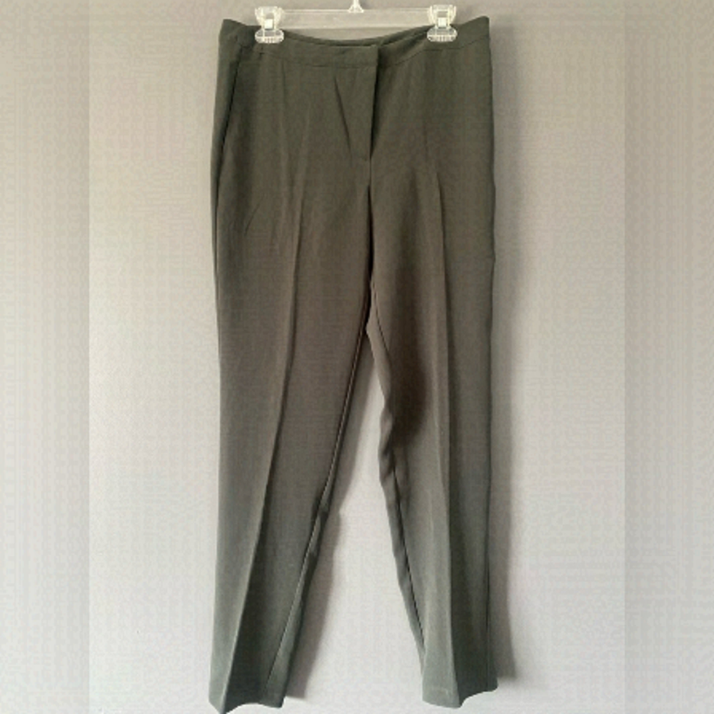 Classic Workwear Pants AMERICAN Vintage Olive Green Dress Pants Trousers